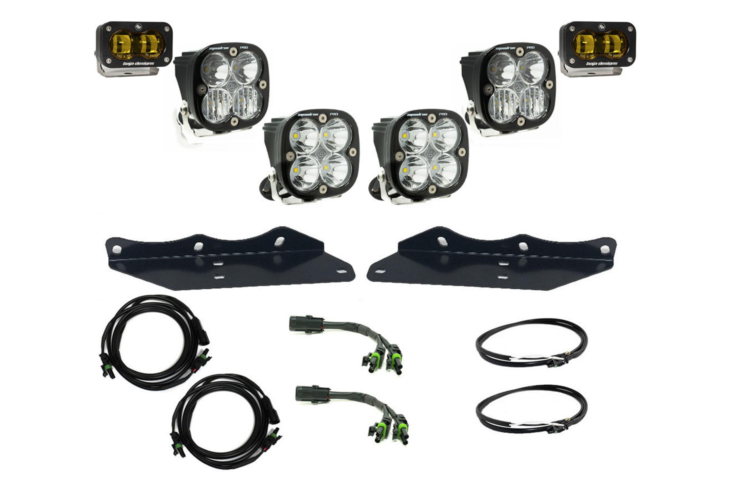 17-20 Ford F-150 Raptor Squadron/S2 SAE Pro Fog Pocket Light Kit